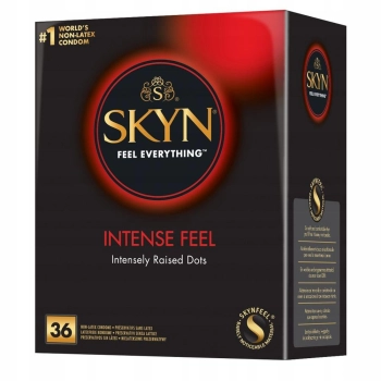 Prezerwatywy nielateksowe SKYN Intense Feel 53 mm 36 szt