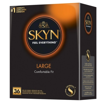 Prezerwatywy nielateksowe Skyn Large 56 mm 36 szt