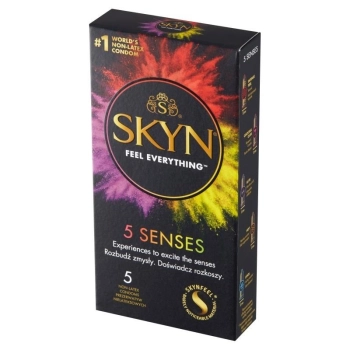 Prezerwatywy nawilżane Skyn 5 Senses