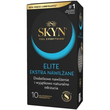 Prezerwatywy SKYN Elite Extra Lube bezlateksowe 10 szt.
