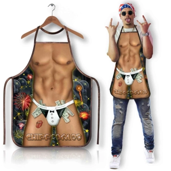 Zabawny fartuszek kuchenny Chippendales Grammi