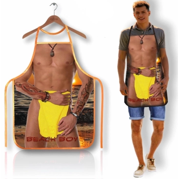 Fartuszek Beach Boy Grammi plażowy humorystyczny