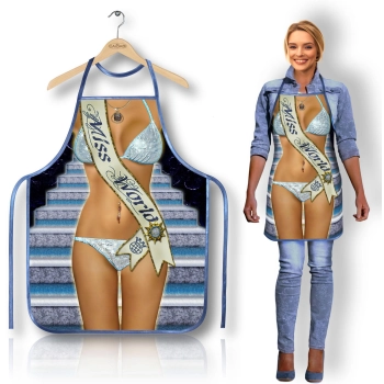 Fartuszek Miss World Grammi z nadrukiem bikini