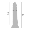 Deluxe Dual Density Dong 7 In Light skin tone