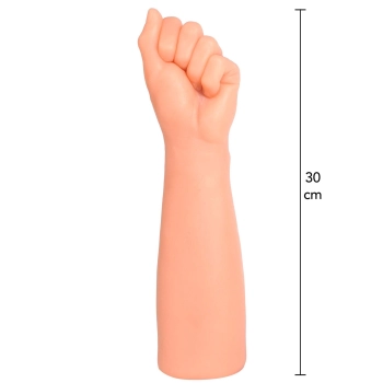 Pięść analna ToyJoy Get Real Extreme jasny odcień skóry 30 cm