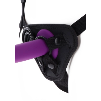 Uprząż strap on ToyJoy Get Real poliestrowa czarna