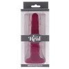 Ribbed Dong 6 Inch Red