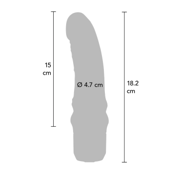 Mini Classic G-Spot Vibrator Black