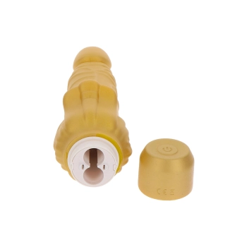 Gold Dicker Stim Vibrator Gold