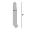 Przedłużka na penisa ToyJoy Get Real przezroczysta XLarge 22.5 cm