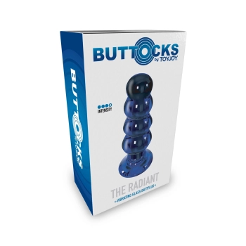 The Radiant Glass Buttplug Blue