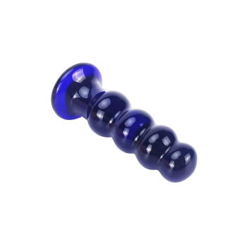 The Radiant Glass Buttplug Blue