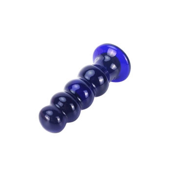 The Radiant Glass Buttplug Blue