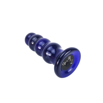 The Radiant Glass Buttplug Blue
