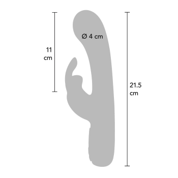 Exciting Rabbit Vibrator Purple