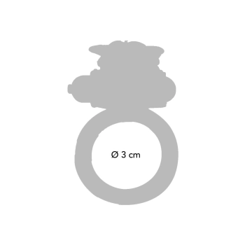 Flutter Ring Vibrating Transparent