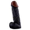 Dildo realistyczne ToyJoy Prince Of Namibia PVC czarny 20 cm