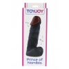 Dildo realistyczne ToyJoy Prince Of Namibia PVC czarny 20 cm