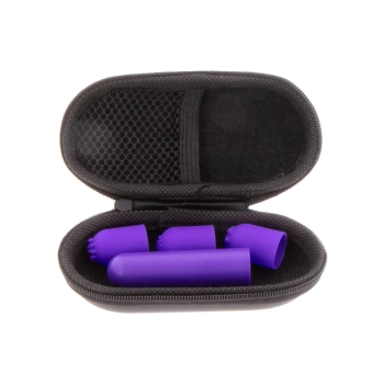 Wibrator kieszonkowy ToyJoy fioletowy 12 funkcji USB 6 cm