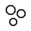 Power Halo C-Ring Set Black