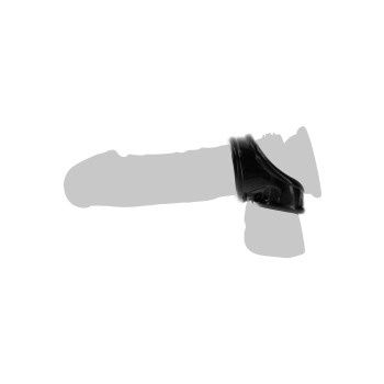 Tri Ring Penis & Balls Black