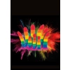 Twink Plug Medium Rainbow