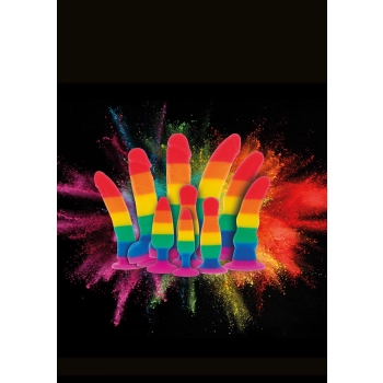 Happy Stuffer Large Rainbow