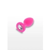 Korek analny Diamond Booty Jewel ToyJoy różowy 7 cm