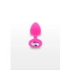 Korek analny Diamond Booty Jewel ToyJoy różowy 7 cm