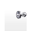 Korek analny Diamond Star Beads ToyJoy srebrny 10.5 cm