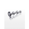 Koraliki analne Diamond Star Beads ToyJoy srebrny 11.7 cm