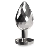 Korek analny Disco Diamond ToyJoy srebrny duży