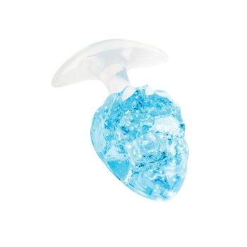 Korek analny ToyJoy Crystal Large silikonowy 10,5 cm