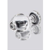 Szklany korek analny Brilliant Star ToyJoy przezroczysty 9 cm