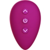 Pierścień wibrujący Put A Ring On It ToyJoy fuksja pilot USB