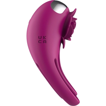 Pierścień wibrujący Put A Ring On It ToyJoy fuksja pilot USB