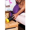 Masturbator ROMP Dash z efektem ssania czarny