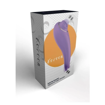 Stymulator Xocoon SalsaTap fioletowy silikonowy IPX6