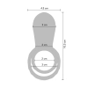 Couples Stimulator Ring Fuchsia