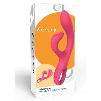 Wibrator XOCOON Endless Orgasm fuksja USB 21 cm