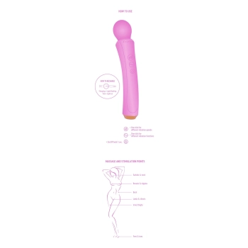 The Curved Wand Fuchsia