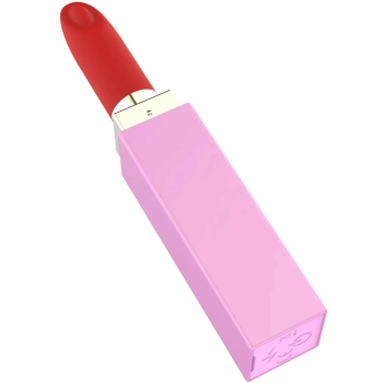 Wibrator szminka Xocoon Sealed With A Kiss różowy 11 cm USB