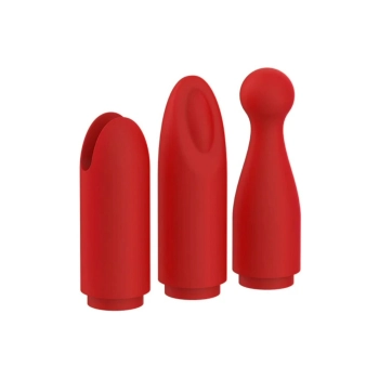 Wibrator szminka Xocoon Sealed With A Kiss różowy 11 cm USB
