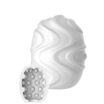 Mini masturbator TPE ToyJoy HERO Art biały
