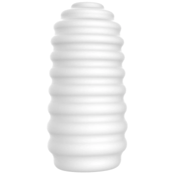 Masturbator TPE żeberkowy ToyJoy HERO Medium biały