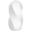 Masturbator średni ToyJoy HERO Swirl biały
