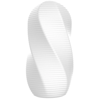 Masturbator średni ToyJoy HERO Swirl biały