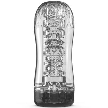 Clear Blast Vacuum Stroker Transparent