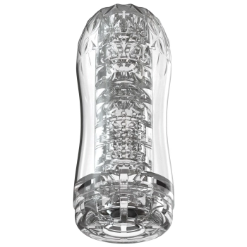 Clear Blast Vacuum Stroker Transparent