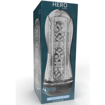 Big Clear Blast Vacuum Stroker